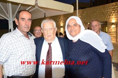 احتفال مهيب لامل نصرالدين في عامه ال 90